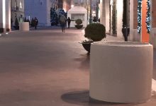 Benevento| Luci spente, spuntano i blocchi di cemento