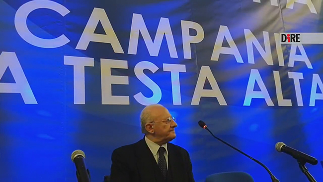 Sanità, De Luca: “Dobbiamo diventare primi in Italia”