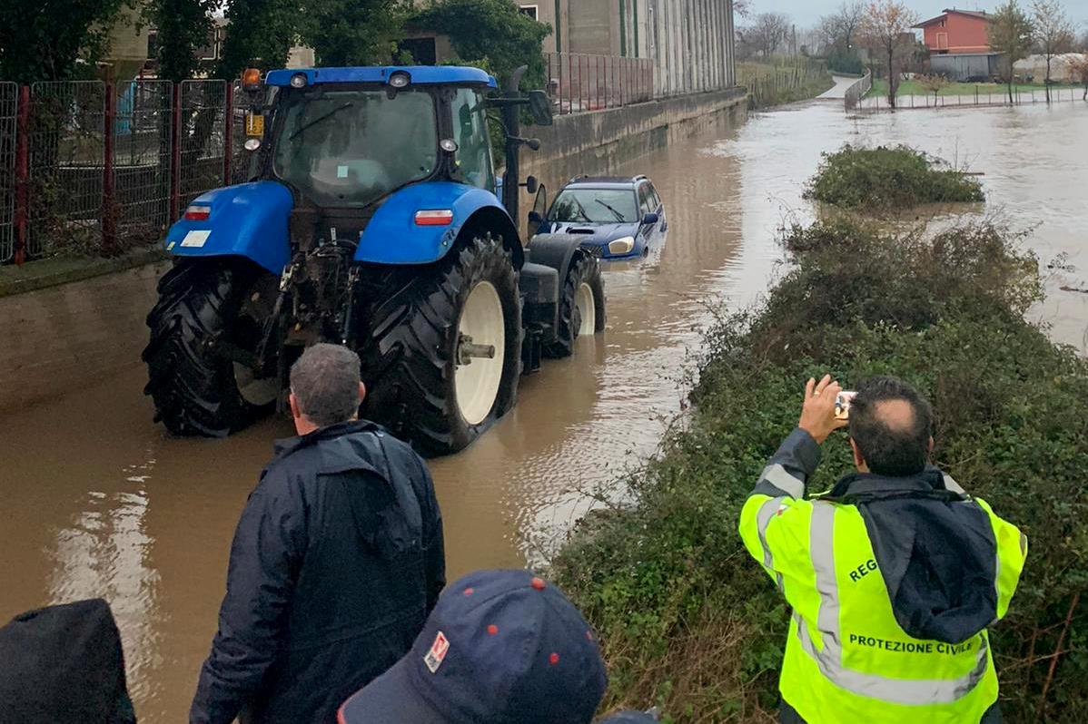 Maltempo in Campania, Coldiretti fa la conta dei danni