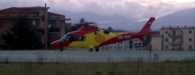 Benevento| Uomo trasportato al Cardarelli di Napoli