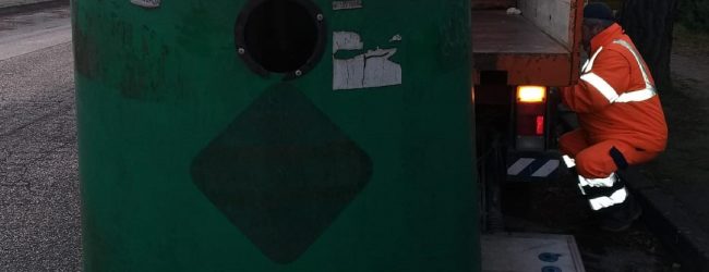 Benevento| Asia: al via la rimozione delle campane del vetro