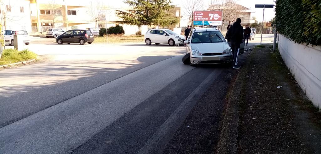San Giorgio del Sannio| Tamponamento senza gravi conseguenze in via Cesine