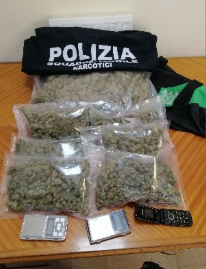 Benevento| Possedeva 3kg di marijuana in casa, domiciliari per 44enne
