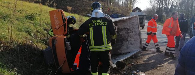 Benevento| Scontro mezzo dell’Asia e furgone, donna trasportata in ospedale