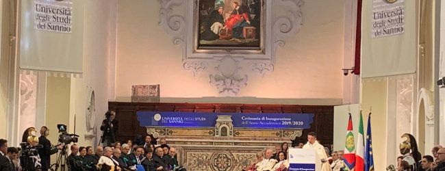 Benevento| Il discorso del Sindaco Mastella al Presidente Mattarella