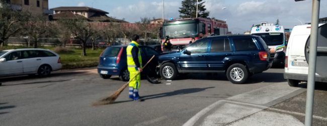 San Giorgio del Sannio| Scontro tra auto, ferite lievemente due persone