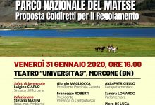 Parco Nazionale del Matese, Coldiretti presenta proposta di regolamento. Venerdi appuntamento a Morcone