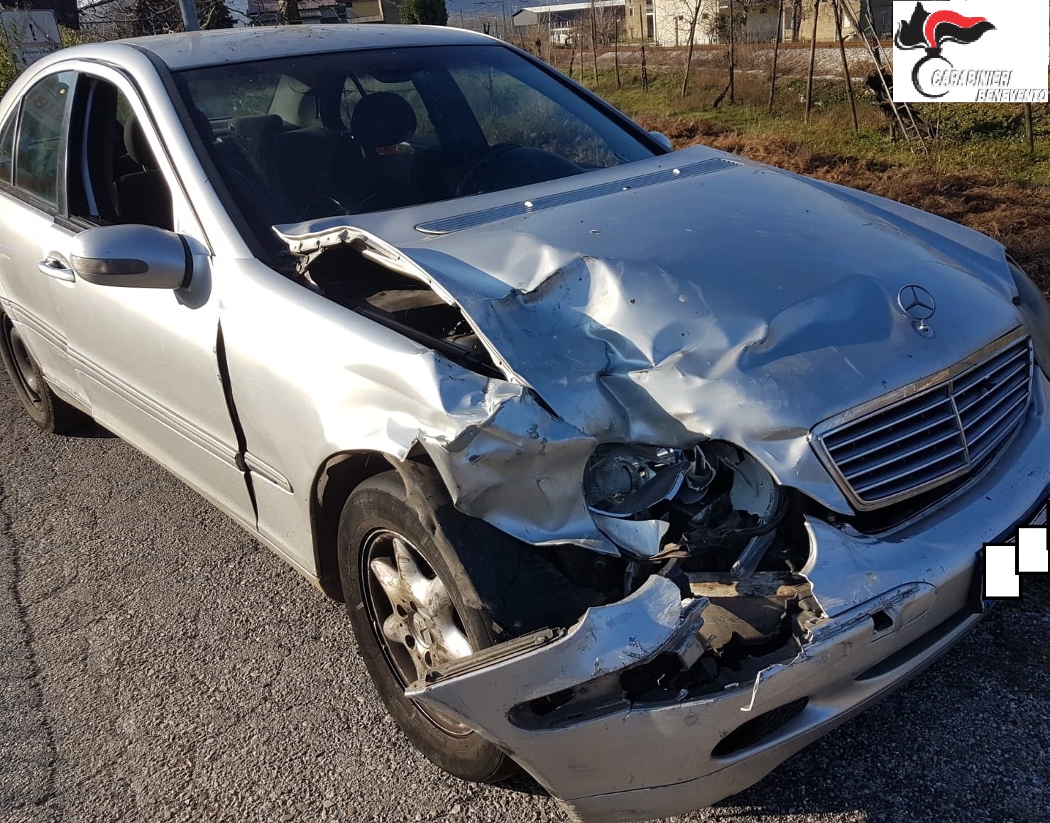 Forchia| Non rispetta semaforo e provoca incidente, ai domiciliari 36enne di Cervinara