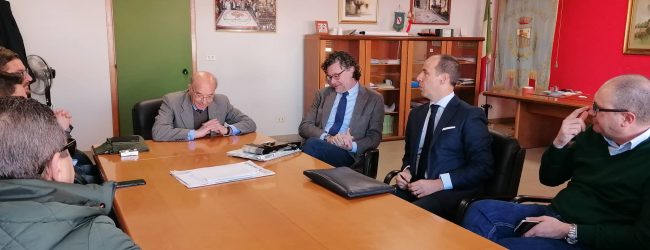 Grottaminarda| IrpiniAmbiente, Sperandeo fa visita al sindaco Cobino: prima tappa sul territorio