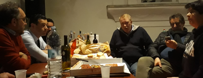 Montefredane| Notte in branda nella sala consiliare, la solidarietà di Festa agli operai Novolegno