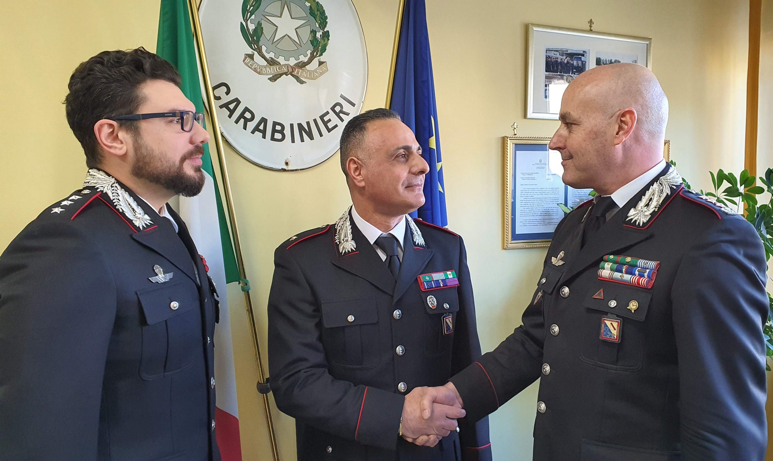 Friscuolo nuovo comandante della sezione operativa della Compagnia dei carabinieri di Benevento