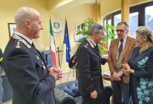 Carabinieri, il generale Tomasone al Comando di Avellino per il saluto di commiato