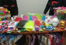 Monteforte Irpino| Carnevale sicuro: sequestrati vestiti, accessori e giochi pericolosi