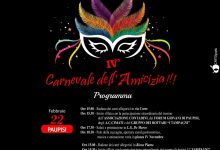 Domani a Paupisi al via il carnevale dell’Amicizia