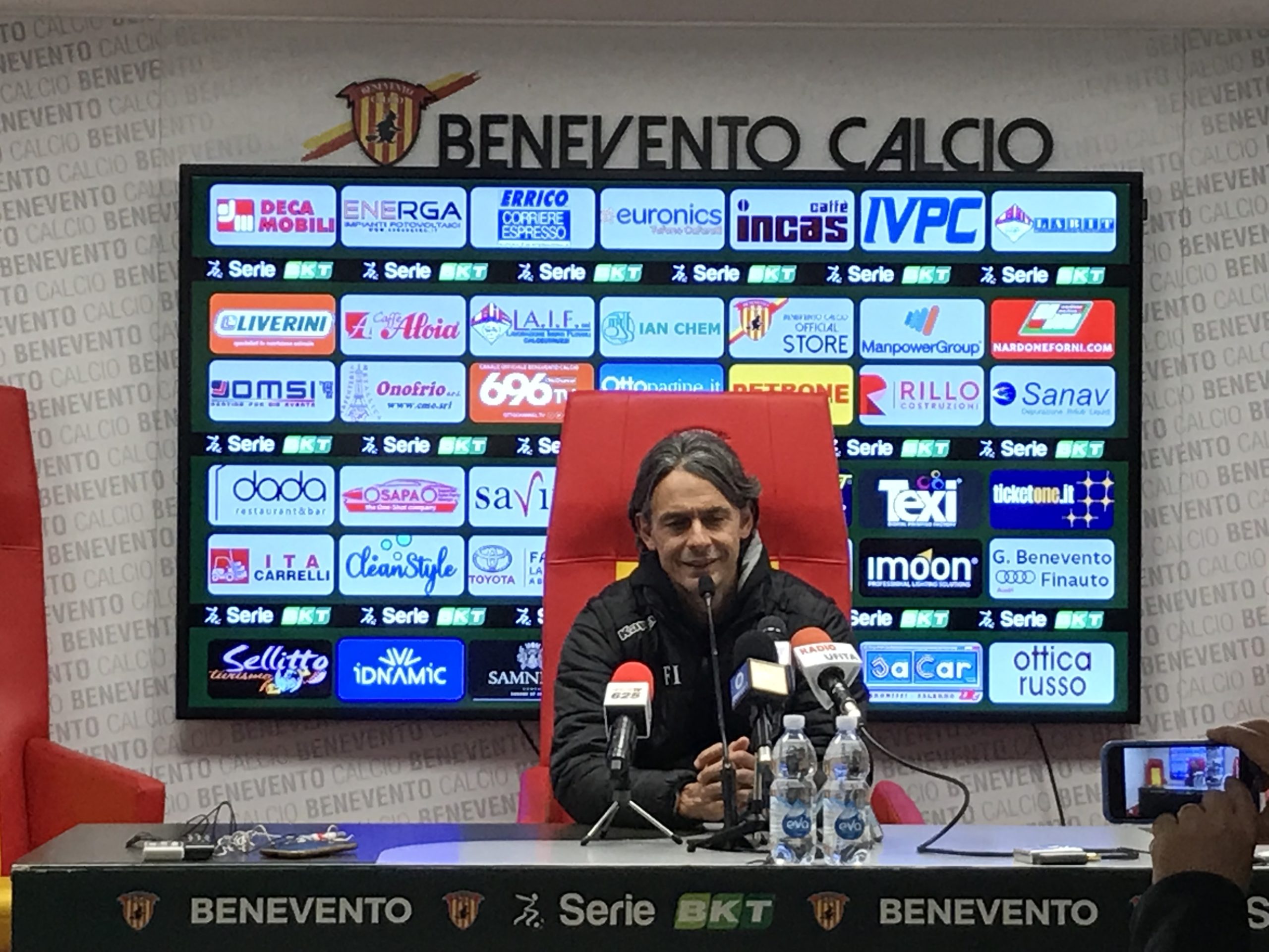 Benevento, Inzaghi: “Da mio fratello Simone c’è solo da imparare. Non mi piace giocare sul sintetico”