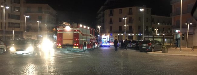 Benevento| Auto contro fontana, incidente in piazza Bissolati