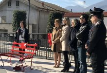 Foglianise| Inaugurata la panchina rossa contro la violenza sulle donne