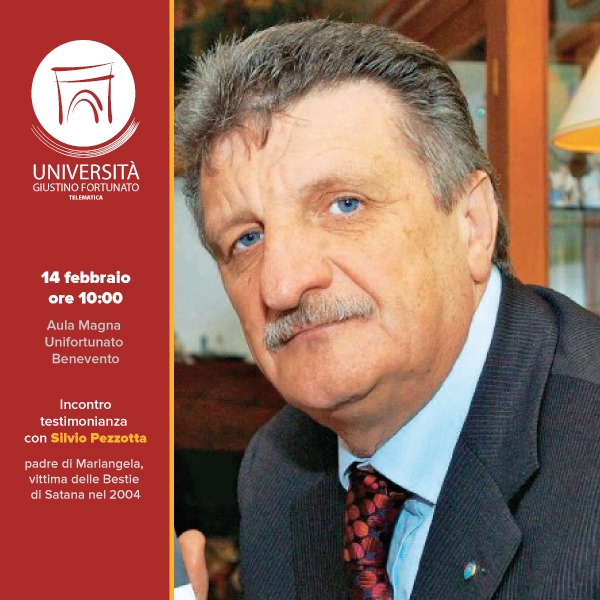 Benevento| Unifortunato, si presenta corso di formazione sul tema della violenza. Testimone Silvio Pezzotta padre di Mariangela