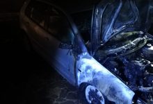 Pannarano| Auto in fiamme nella notte, si ipotizza corto circuito/FOTO