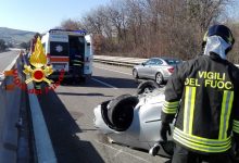 Vallata| Si ribalta auto, intera famiglia in ospedale