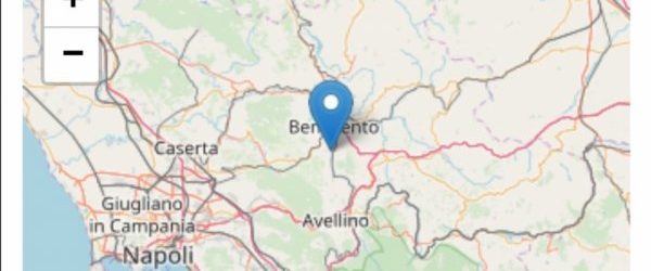 Lieve scossa di terremoto: 2.6 con epicentro San Leucio del Sannio