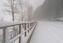 Neve in quota in Irpinia e nel Sannio.  Domani previste ulteriori precipitazioni