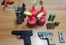 Bagnoli Irpino| Detenzione illegale di pistole e munizioni, padre e figlio in manette