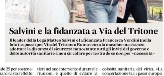 Foto di Salvini a passeggio per Roma, Mastella: “Se vera è un episodio  vergognoso”