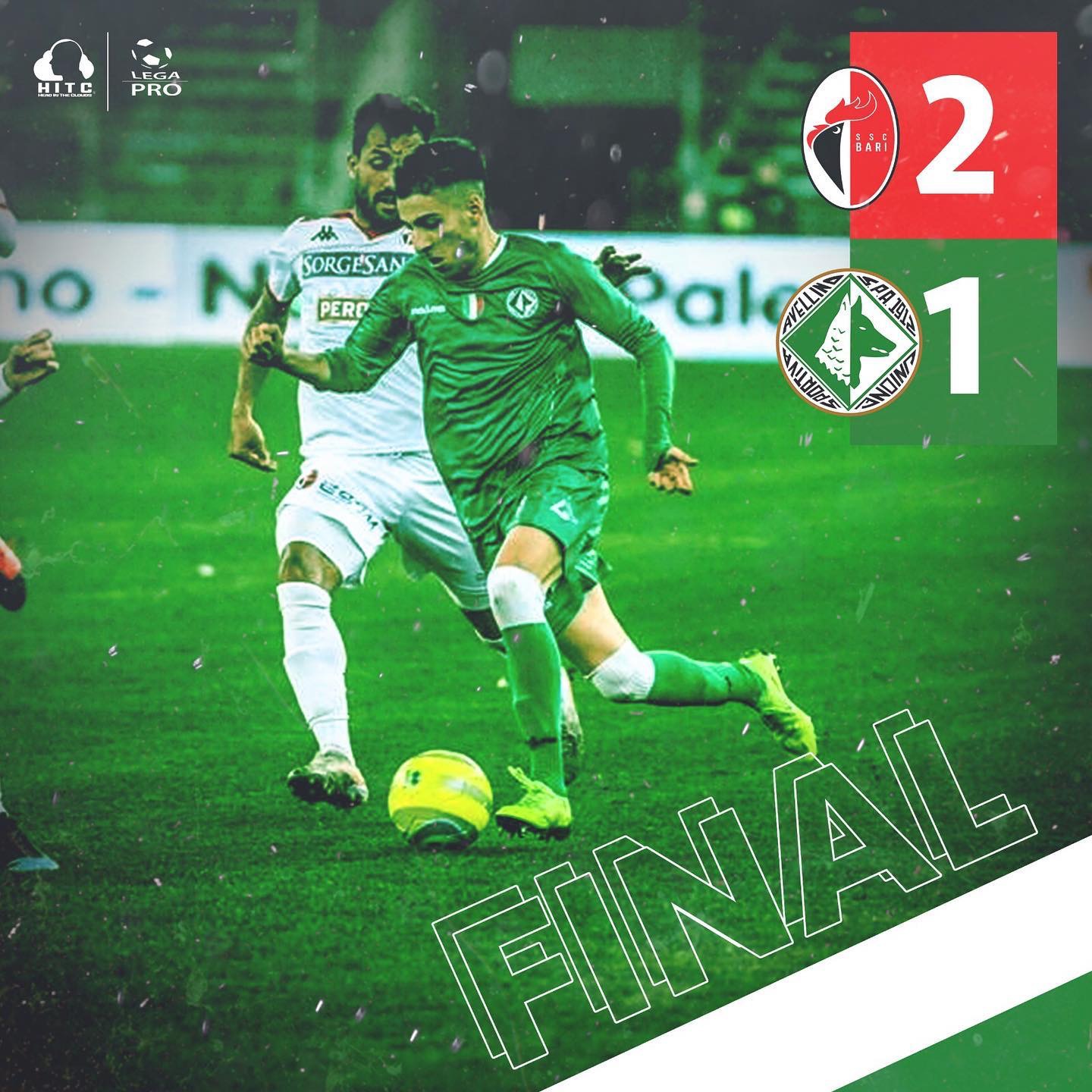 Avellino, non riesce il tris: ko a Bari