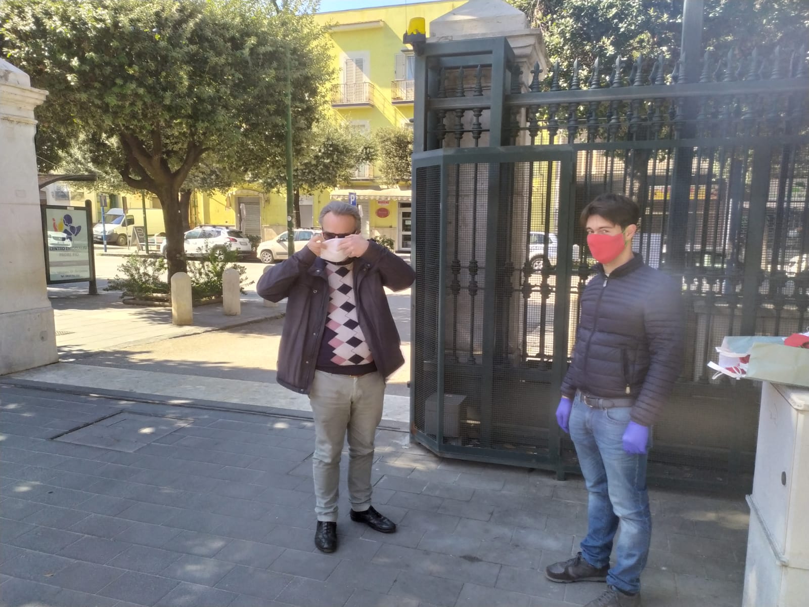 Benevento| Compagnia San Pio dona 400 mascherine al Fatebenefratelli