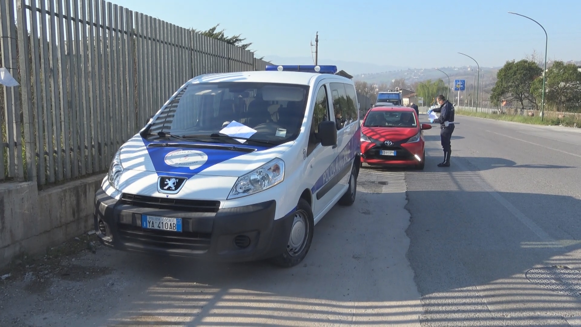 Benevento| Covid-19, oggi 350 controlli in città: due le multe