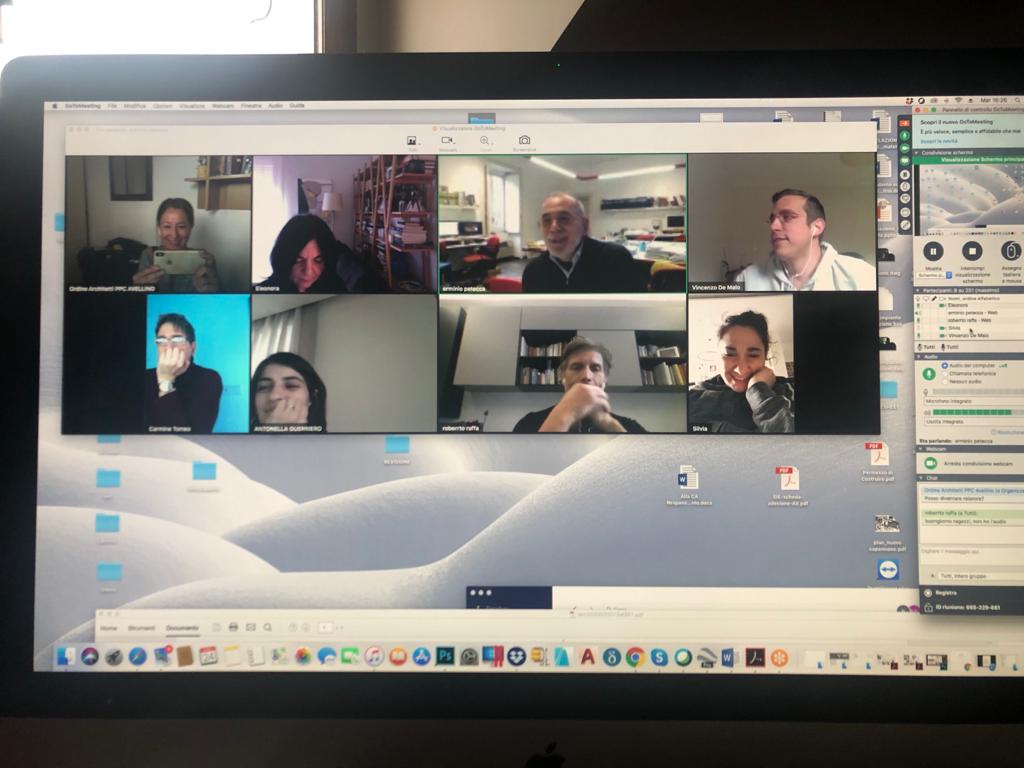 Covid-19, l’Ordine degli Architetti della provincia di Avellino approva il bilancio in streaming