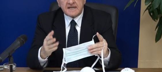 Ariano Irpino zona rossa fino al 20 aprile, De Luca prolunga la quarantena anticovid sul Tricolle