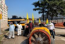 Napoli, i trattori Coldiretti per la sanificazione partono da Scampia