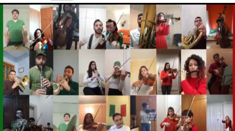 Benevento| L’iniziativa dell’OFB : l’Inno di Mameli in  “smart working” [VIDEO]