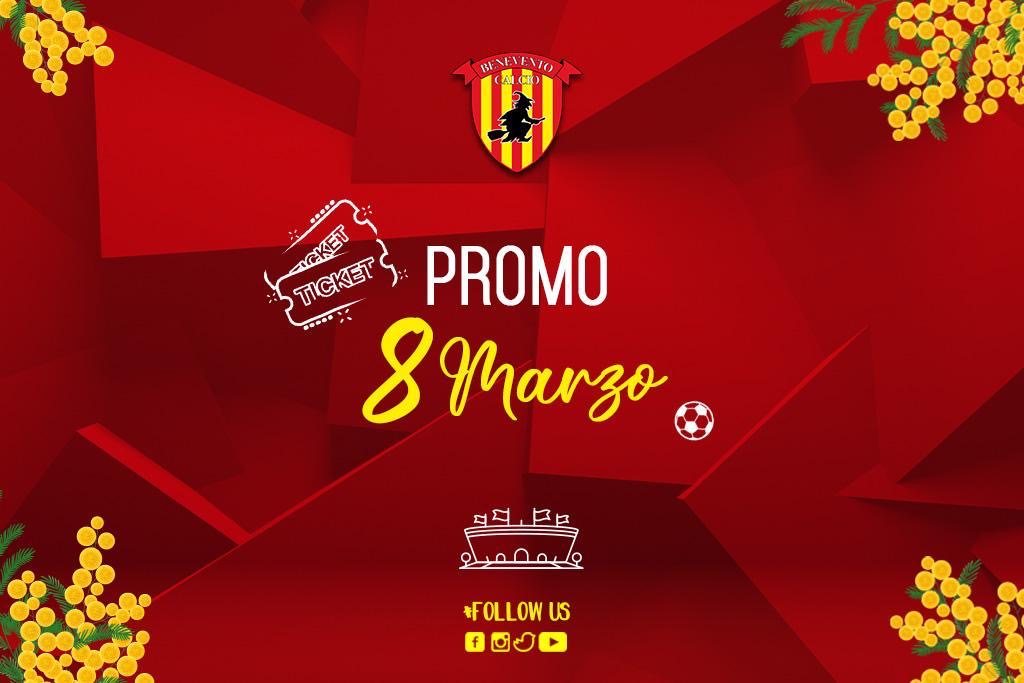 Benevento-Pescara, al via la prevendita: promo “Festa delle Donne”