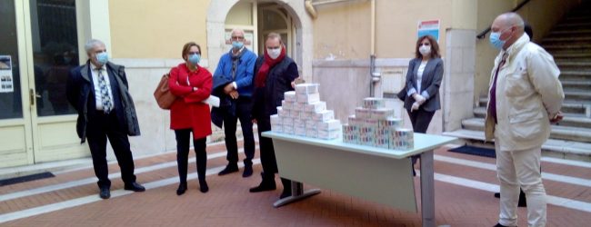 Comune di Benevento consegna 2000 test rapidi all’Asl di Benevento