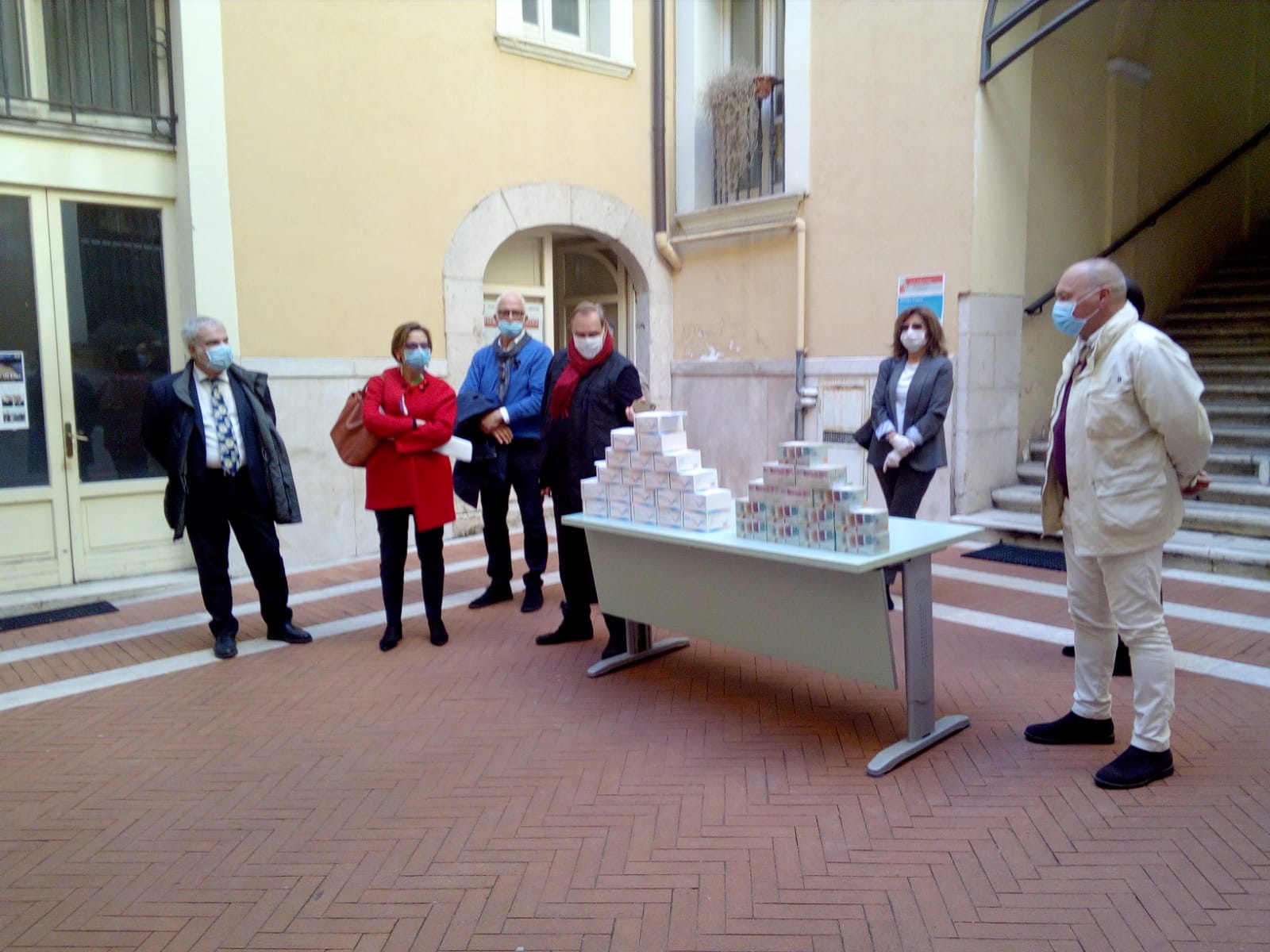 Comune di Benevento consegna 2000 test rapidi all’Asl di Benevento