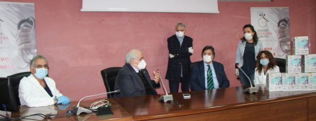 Benevento| Due nuovi ricoveri al San Pio. Il diggì  Ferrante: “Area Covid rimarra’  attiva”