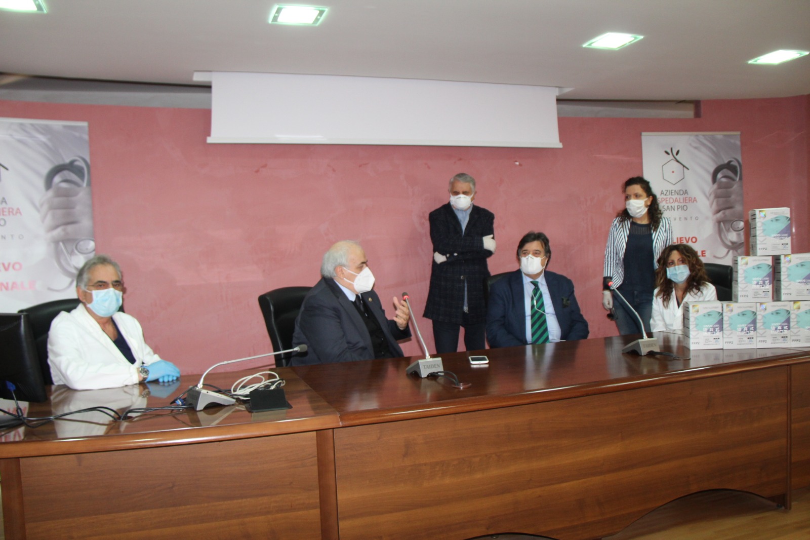 Benevento| Due nuovi ricoveri al San Pio. Il diggì  Ferrante: “Area Covid rimarra’  attiva”