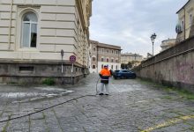 Covid-19, a Benevento prosegue la sanificazione del centro storico