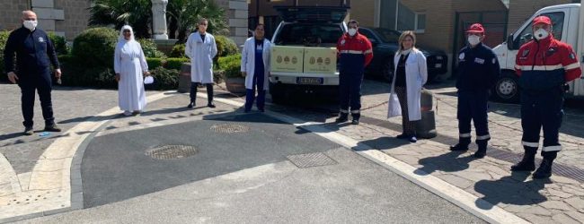 L’Associazione Nazionale Carabinieri Protezione Civile dona 150 uova di pasqua all’Ospedale Fatebenefratelli