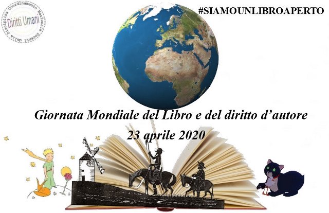 Il 23 aprile si celebra la Giornata Mondiale del libro e del diritto d’autore.