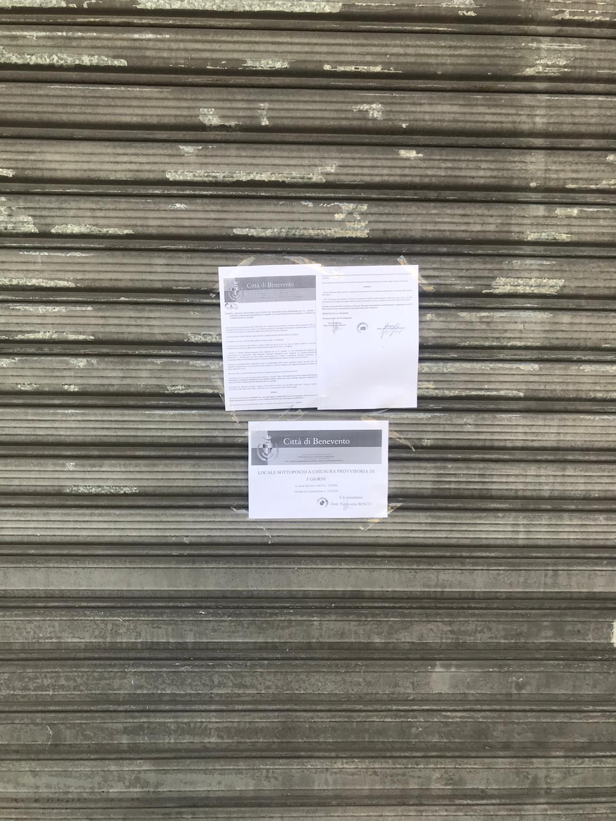 Benevento| Continuano i controlli in città: oggi 9 sanzioni, di cui una ad un negozio di toilette per cani