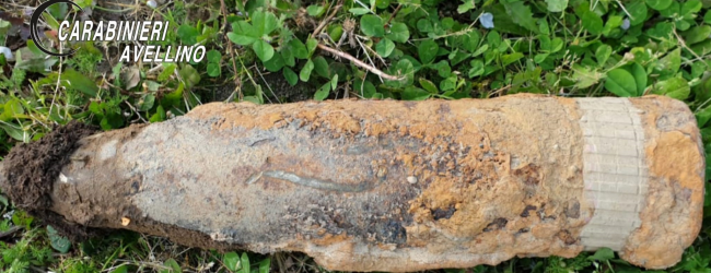 Montoro| Bomba della II Guerra Mondiale ritrovata in campagna, zona delimitata in attesa della rimozione