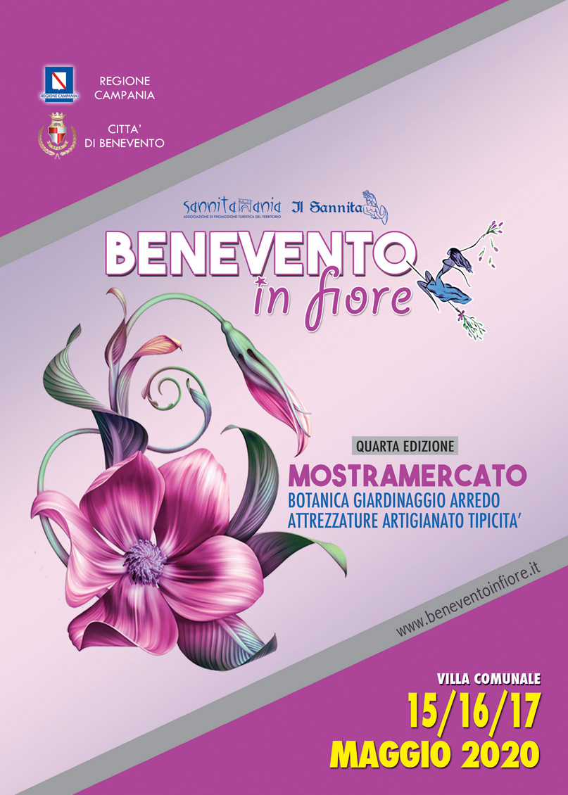 Benevento in Fiore 2020: l’evento è stato rinviato per l’emergenza Coronavirus
