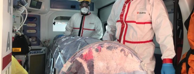 Per la Croce Rossa di Benevento una barella ad alto contenimento per il trasporto in sicurezza dei pazienti positivi