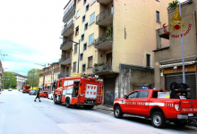 Avellino| Fiamme in un appartamento di via Colombo, grande spavento per una coppia