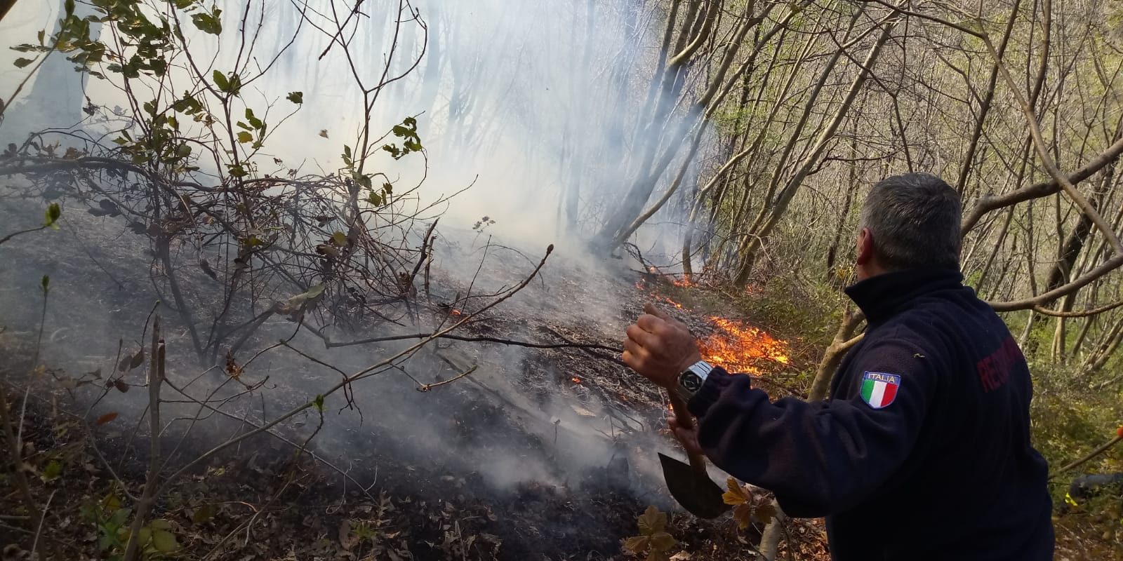 Montella| Incendio boschivo, i carabinieri forestali individuano il responsabile