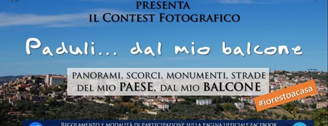 #Padulidalmiobalcone, a Paduli il contest fotografico ai tempi del Covid
